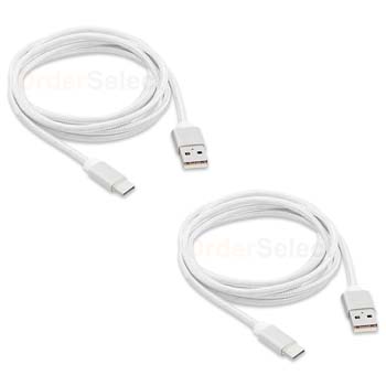 New 3 In 1 Braided Micro USB Type C Fast Charging Cable Charger For - Foto 5
